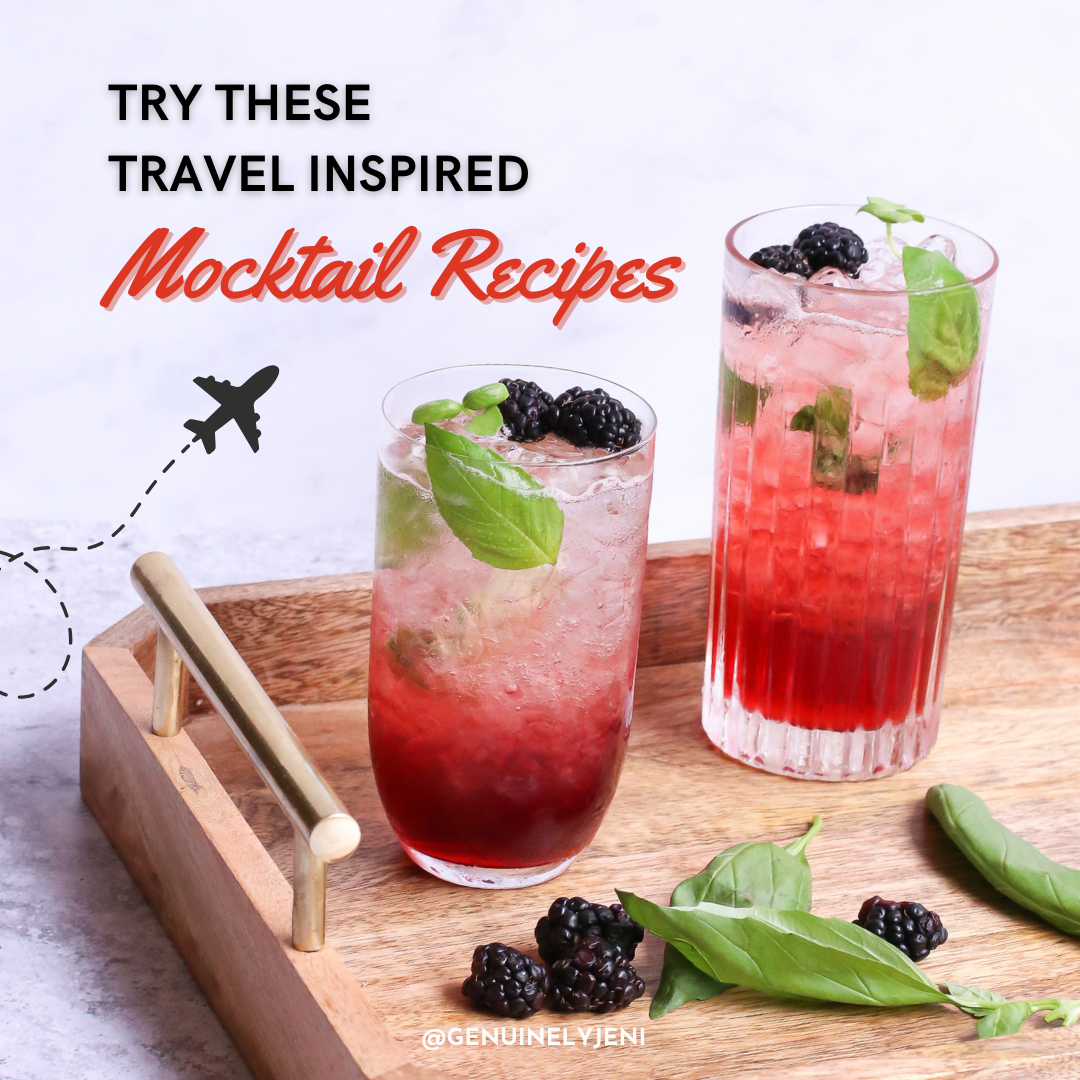 5 Great Travel Inspired Mocktail Recipes for Your Next Party