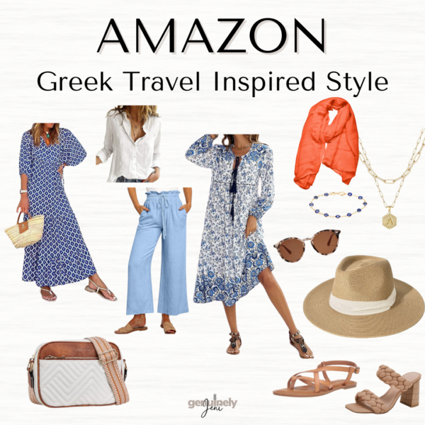 Greek Travel Inspired Fits from Amazon